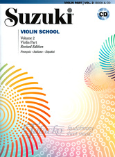 Suzuki Violin School 2 ( Italian/French/Spanish )